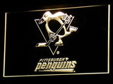 Pittsburgh Penguins LED Neon Sign Electrical - Yellow - TheLedHeroes
