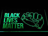 Black Lives Matter LED Sign - Green - TheLedHeroes
