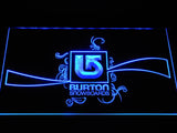 Burton Snowboards LED Neon Sign USB - Blue - TheLedHeroes