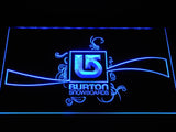Burton Snowboards LED Neon Sign Electrical - Blue - TheLedHeroes