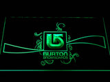 Burton Snowboards LED Neon Sign USB - Green - TheLedHeroes