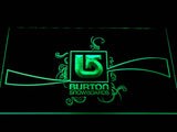 Burton Snowboards LED Neon Sign Electrical - Green - TheLedHeroes