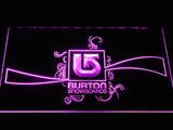 Burton Snowboards LED Neon Sign Electrical - Purple - TheLedHeroes