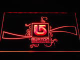 Burton Snowboards LED Neon Sign USB - Red - TheLedHeroes