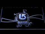 Burton Snowboards LED Neon Sign USB - White - TheLedHeroes