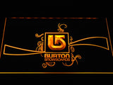 Burton Snowboards LED Neon Sign USB - Yellow - TheLedHeroes