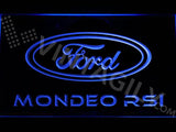 Ford Mondeo RSI LED Neon Sign USB - Blue - TheLedHeroes