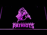 New England Patriots (7) LED Neon Sign Electrical - Purple - TheLedHeroes