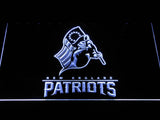 New England Patriots (7) LED Neon Sign Electrical - White - TheLedHeroes