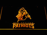 New England Patriots (7) LED Neon Sign Electrical - Yellow - TheLedHeroes