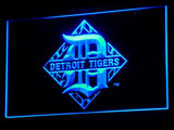 FREE Detroit Tigers Logo (2) LED Sign - Blue - TheLedHeroes