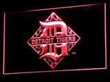 Detroit Tigers Logo (2) LED Neon Sign Electrical - Red - TheLedHeroes