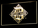 FREE Detroit Tigers Logo (2) LED Sign - Yellow - TheLedHeroes