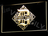 Detroit Tigers Logo LED Sign - Yellow - TheLedHeroes