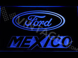 Ford Mexico LED Neon Sign USB - Blue - TheLedHeroes