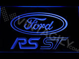 Ford RS/ST LED Neon Sign Electrical - Blue - TheLedHeroes