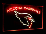 Arizona Cardinals Dual Color Led Sign - Normal Size (12x8.5in) - TheLedHeroes
