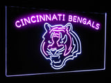 Cincinnati Bengals Dual Color Led Sign -  - TheLedHeroes