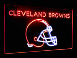 Cleveland Browns Dual Color Led Sign - Normal Size (12x8.5in) - TheLedHeroes