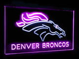 Denver Broncos Dual Color Led Sign -  - TheLedHeroes