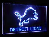 Detroit Lions Dual Color Led Sign -  - TheLedHeroes