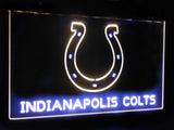 Indianapolis Colts Dual Color Led Sign - Big Size (16x12in) - TheLedHeroes