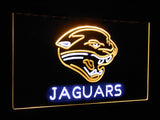 Jacksonville Jaguars Dual Color Led Sign -  - TheLedHeroes