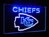 Kansas City Chiefs Dual Color Led Sign - Normal Size (12x8.5in) - TheLedHeroes