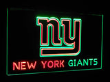 New York Giants Dual Color Led Sign - Normal Size (12x8.5in) - TheLedHeroes