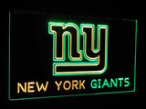 New York Giants Dual Color Led Sign - Normal Size (12x8.5in) - TheLedHeroes