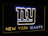 New York Giants Dual Color Led Sign - Normal Size (12x8.5in) - TheLedHeroes