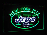 New York Jets Dual Color Led Sign - Normal Size (12x8.5in) - TheLedHeroes