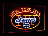 New York Jets Dual Color Led Sign - Normal Size (12x8.5in) - TheLedHeroes