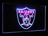 Oakland Raiders Dual Color Led Sign -  - TheLedHeroes