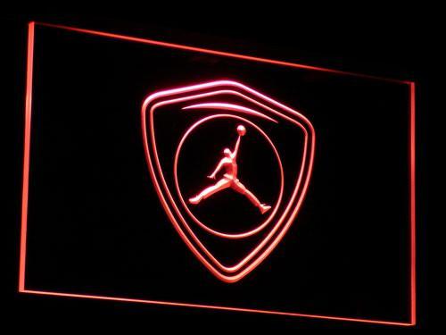 Michael Jordan LED Neon Sign Electrical - Red - TheLedHeroes