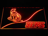 Ottawa Senators (3) LED Neon Sign Electrical - Orange - TheLedHeroes