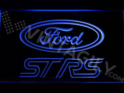 Ford ST/RS LED Neon Sign USB - Blue - TheLedHeroes
