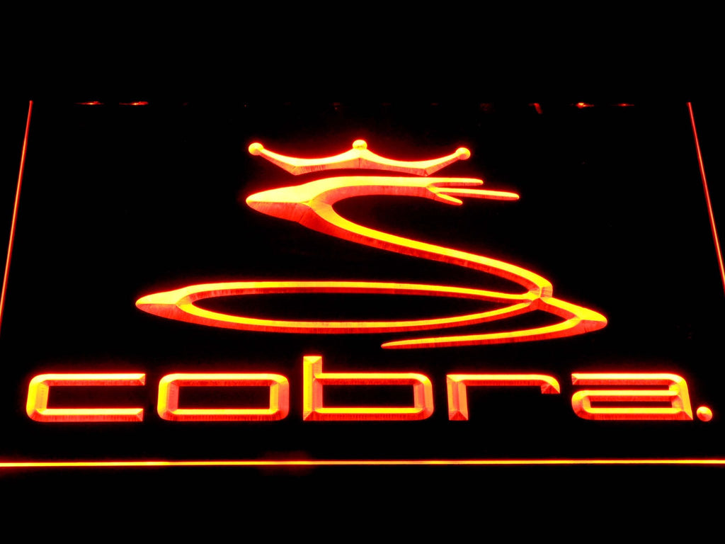 Cobra Golf LED Neon Sign USB - Orange - TheLedHeroes