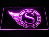Ottawa Senators (2) LED Neon Sign Electrical - Purple - TheLedHeroes