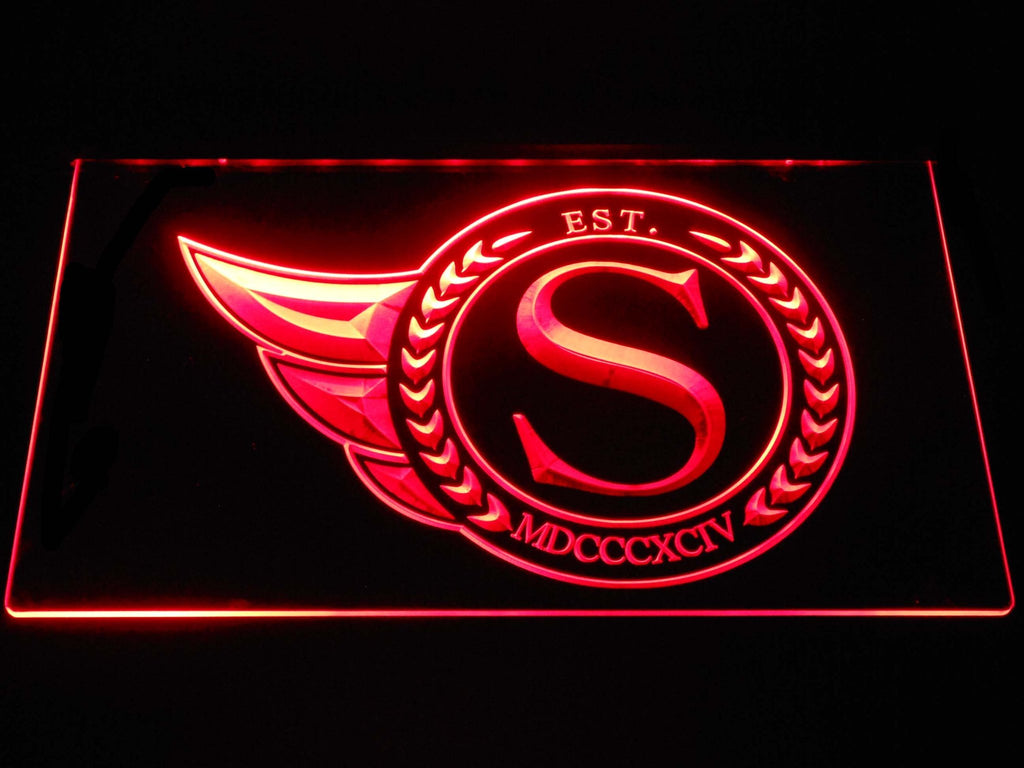 Ottawa Senators (2) LED Neon Sign USB - Red - TheLedHeroes
