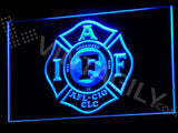 Fire Rescue IAFF FireFighters NR LED Neon Sign USB -  - TheLedHeroes