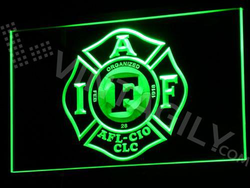 Fire Rescue IAFF FireFighters NR LED Neon Sign Electrical -  - TheLedHeroes