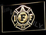 Fire Rescue IAFF FireFighters NR LED Neon Sign USB -  - TheLedHeroes
