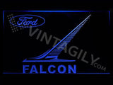 Ford Falcon LED Neon Sign USB - Blue - TheLedHeroes