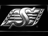 Saskatchewan Roughriders LED Neon Sign Electrical - White - TheLedHeroes