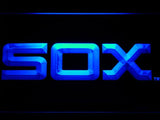 Chicago White Sox (6) LED Neon Sign USB - Blue - TheLedHeroes
