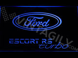 Ford Escort RS Turbo 2 LED Sign - Blue - TheLedHeroes