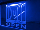 FREE Duff Open LED Sign - Blue - TheLedHeroes