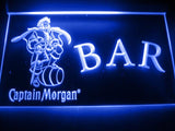 Captain Morgan Bar LED Neon Sign Electrical - Blue - TheLedHeroes