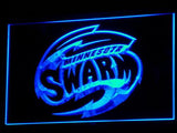 Minnesota Swarm LED Neon Sign USB - Blue - TheLedHeroes